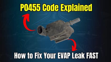 how to clear p0455 code