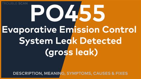 how to clear po455 code