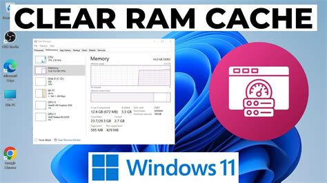 how to clear ram cache on pc windows 11