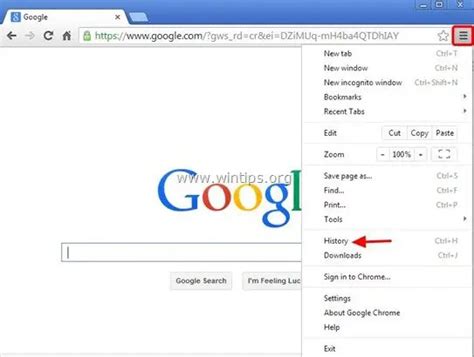 how to clear search history from google chrome browser