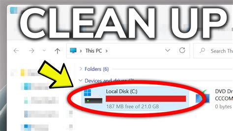 how to clear space on computer