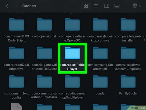 how to clear the roblox cache on mac