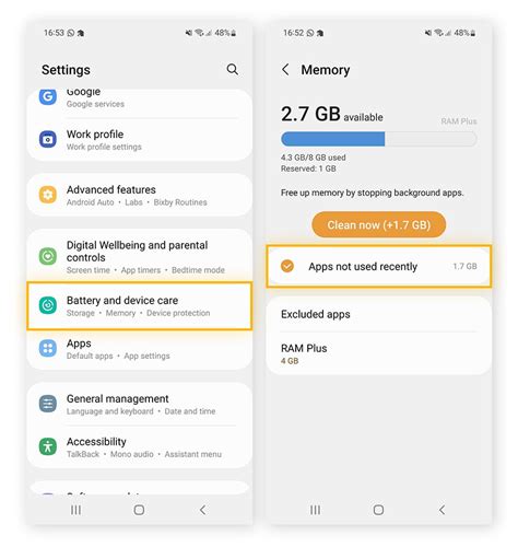 how to clear up memory on an android phone