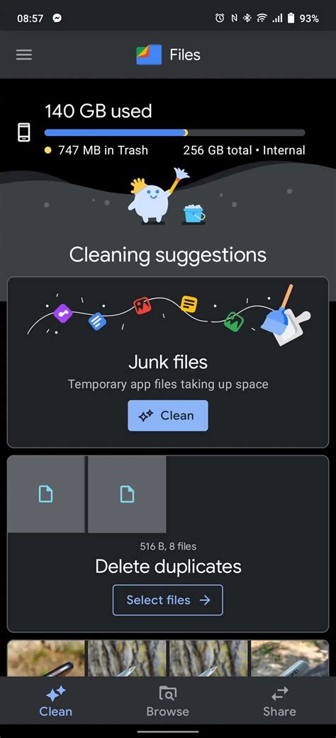 how to clear up space on your android phone