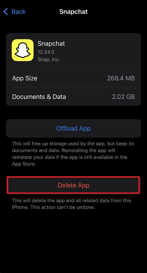 how to clear your data on snapchat