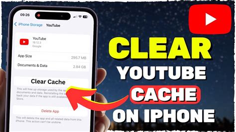 how to clear youtube cache on iphone 11