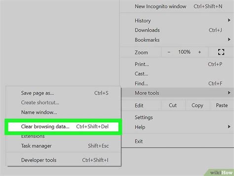 how to clear youtube cache on pc