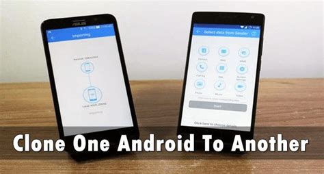 how to clone android tablet to another