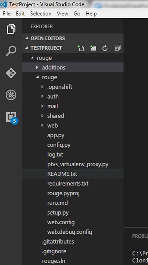 how to clone git in visual studio code