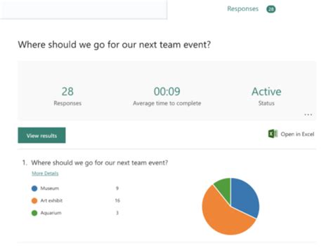 how to close a poll in microsoft forms