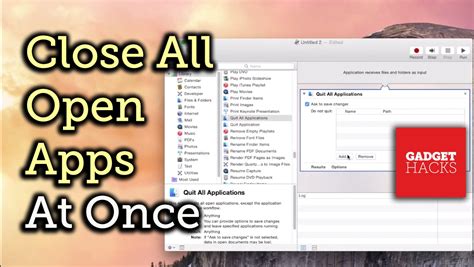 how to close all open applications on mac