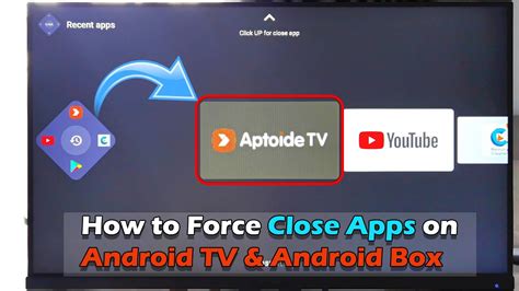 how to close apps on android tv box