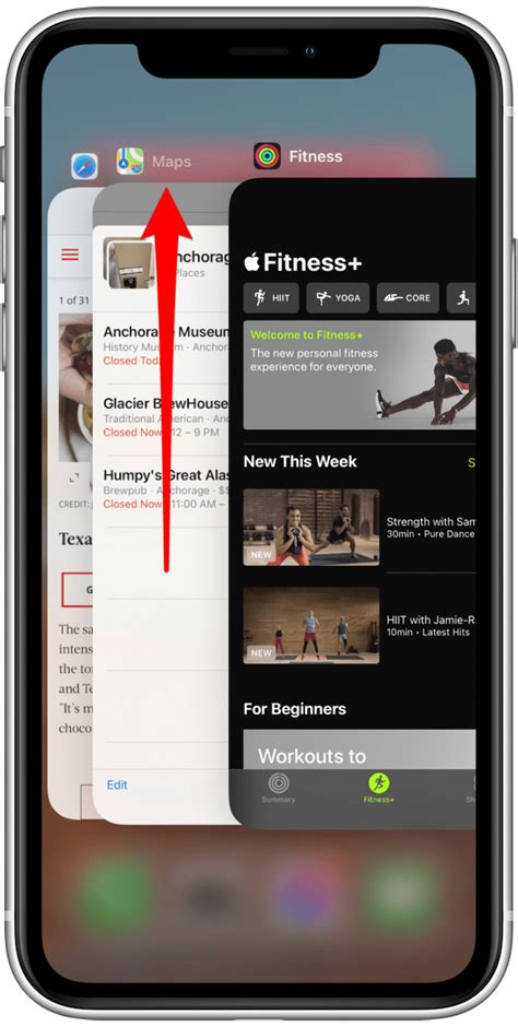 how to close apps without using home button iphone 8