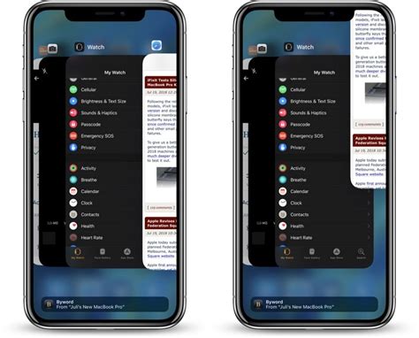 how to close open applications on iphone xr