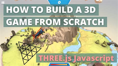 how to code a 3d game in javascript