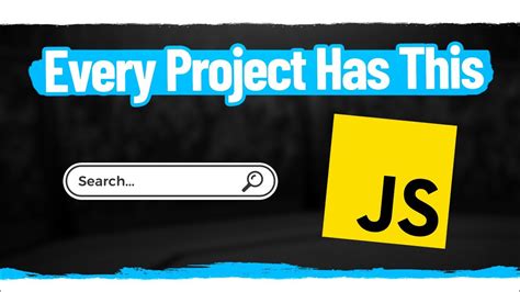 how to code a search bar in javascript