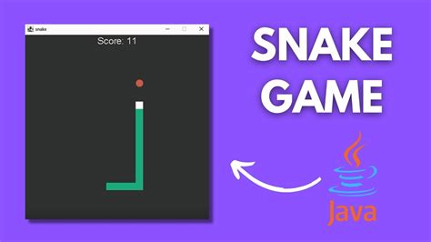 how to code a snake game in java