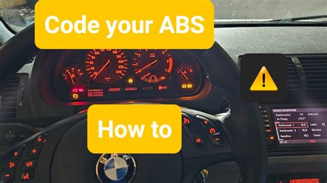 how to code bmw abs module