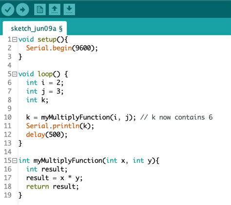 how to code in arduino software