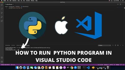 how to code in python in mac