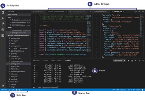 how to code in visual studio code