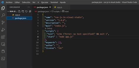 how to code javascript in vs code