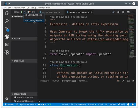 how to code python in vs code