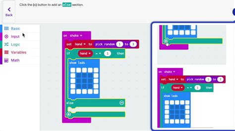 how to code rock paper scissors in microbit