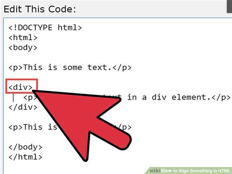how to code text align in html