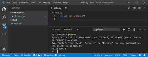 how to code with python on windows