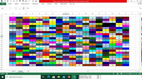 how to color a cell in excel based on another cell value
