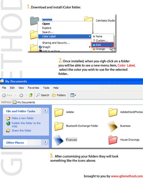 how to color code folders in outlook 2016