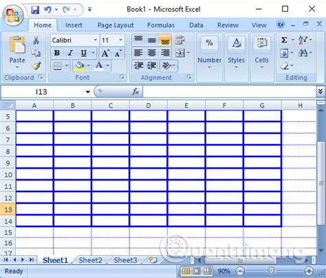 how to color line in excel spreadsheet