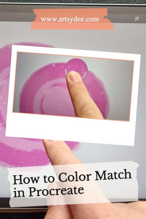 how to color match in procreate dreams
