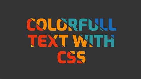 how to color text in html css