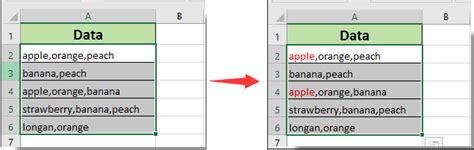 how to colour a specific word in excel