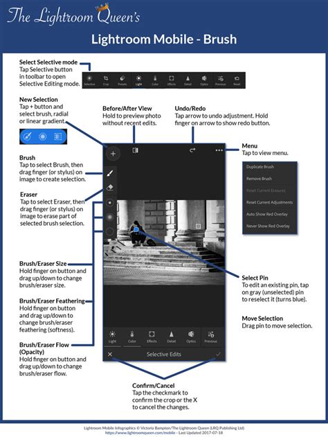 how to combine 2 photos in lightroom mobile