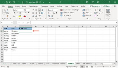how to combine text in excel with spaces