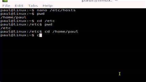 how to come back to home directory in linux