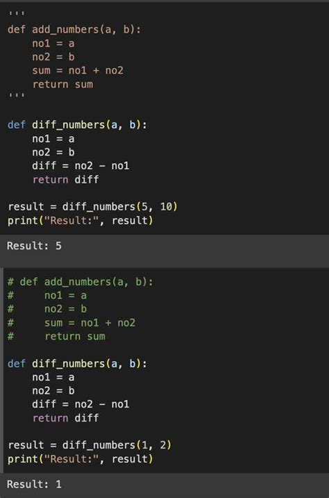 how to comment out a block of code in python on mac