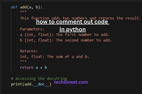 how to comment out code in python on mac