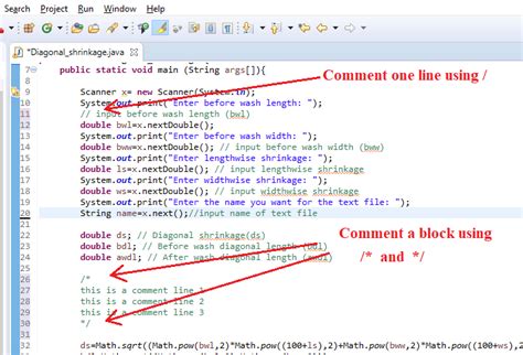 how to comment out multiple lines of code in vba