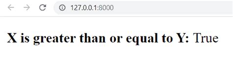 how to compare two integers in python