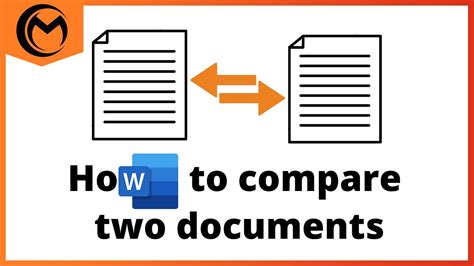 how to compare two word documents without track changes