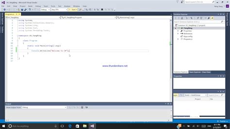 how to compile a project in visual studio