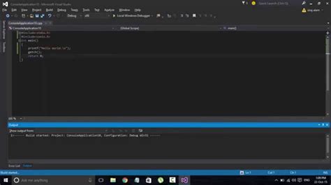 how to compile project in visual studio code