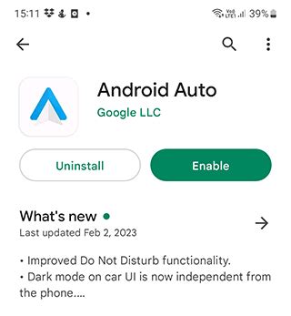 how to completely disable android auto
