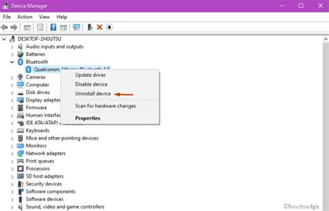 how to completely remove bluetooth drivers windows 10