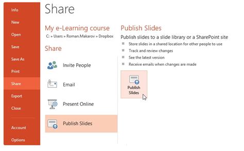 how to compress a powerpoint presentation to send via email
