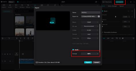how to compress video file size in capcut